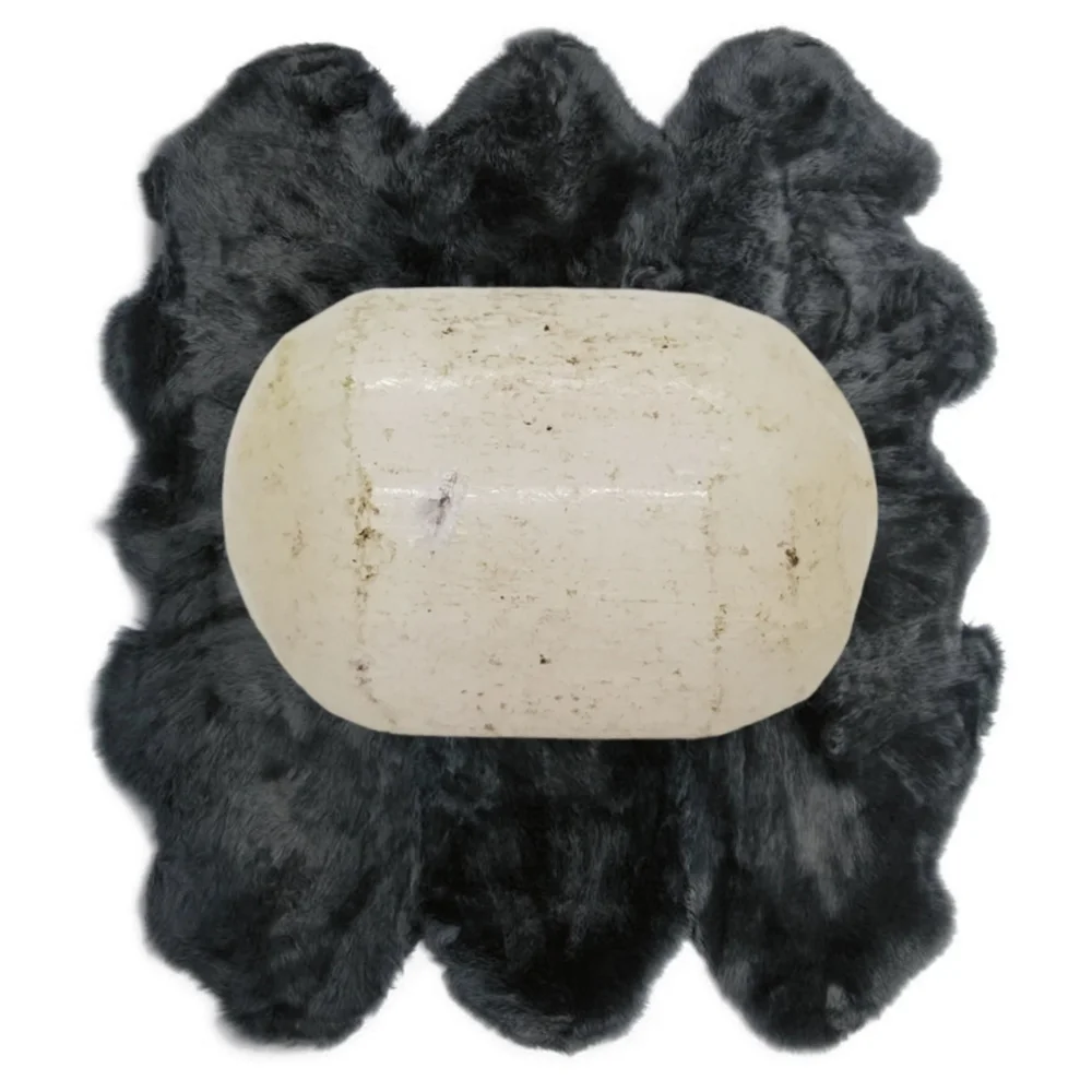 Oval Selenite Natural Stone